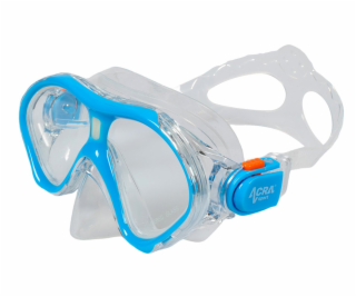 Šnorchlovací set 3 v 1, DĚTSKÝ, MODRÝ, obsahuje masku, pl...