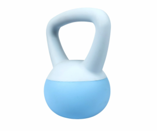 ACRA Soft PVC Kettlebell 3 kg, modrý