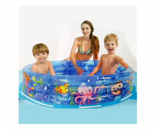 SUN CLUB Dětský bazén Mořský svět s třemi nafukovacími kr...