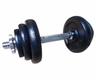 ACRA nakládací činka jednoruční set 2 x 10 kg (20 kg) pog...