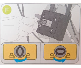 Dětská sedačka na kolo Bellelli Rabit s B-FIX upínáním st...