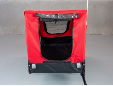 Přívěsný vozík Bellelli za kolo pro domácí mazlíčky červený