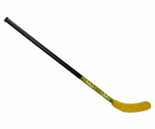 Florbalová hůl rovná 95 cm žlutá