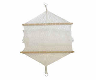 Houpací síť s rozpěrným prkénkem J02/1 bílá