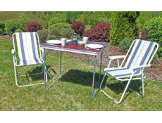 Skládací kempingový strolek 80 x 60 x 70 cm