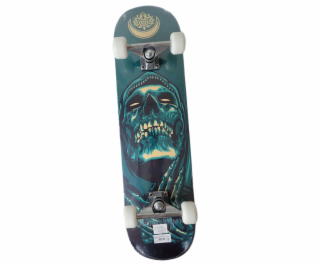 ACRA S3 Skateboard závodní s protismykem zelený 78 x 20 cm
