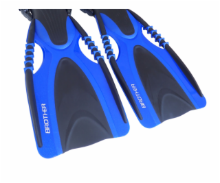 Ploutve Delta roztahovací s páskem 36/40 modré