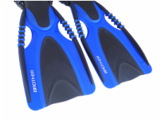 Ploutve Delta roztahovací s páskem 36/40 modré