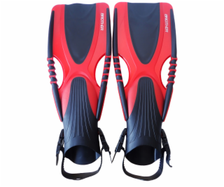 Ploutve Delta roztahovací s páskem 36/40 červené