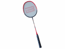 Badmintonová pálka s ALU rámem a pouzdrem červenočerná G315A