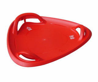 Meteor 60 talíř sáňkovací - červený