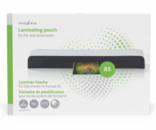 NEDIS laminovací fólie/ formát A5/ 100 mic/ rozměr 216 x ...