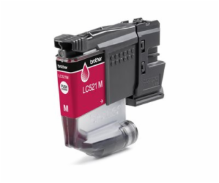 Brother LC521M - Purpurová - originální - polštárový balí...