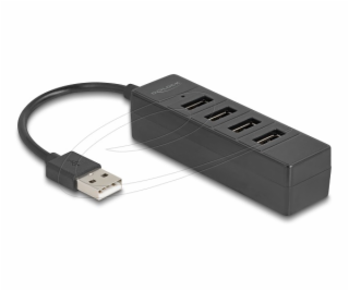 Delock 4portový USB hub USB 2.0 se 4 x USB Type-A samice ...