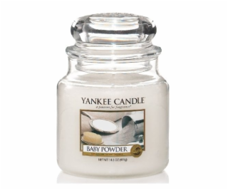 Yankee Candle Baby Powder vonná svíčka 411 g