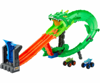 Mattel Sada HW MT Dragon Race s autíčky JFR06/2