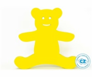 Marimex Deska plavecká Medvídek 340x290x38 mm - žlutá