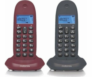Motorola Bezdrátový DECT telefon C1002 s LCD displejem