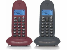 Motorola Bezdrátový DECT telefon C1002 s LCD displejem