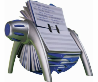 Durable Odolný držák vizitek TELEINDEX, černý.2416/01