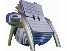 Durable Odolný držák vizitek TELEINDEX, černý.2416/01