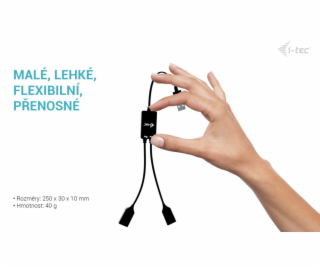 i-tec USB-A Cable HUB 2 port (2x USB-A)