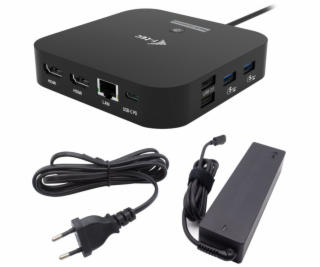 i-tec USB-C Dual HDMI Docking Station with Power Delivery...