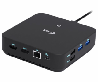 i-tec USB-C DP Dual HDMI Docking Station, Power Delivery ...