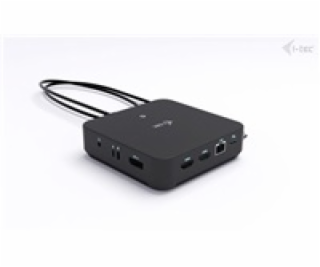 i-tec USB-C DP Dual HDMI Docking Station, PD 100W + Unive...