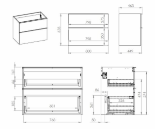 SPINTELE ELITA LOOK ČERNÁ MAT 80