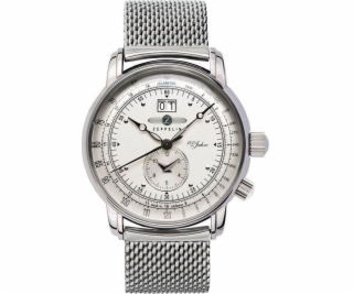 Zeppelin Pánské hodinky 100 Jahre 7640M-1 Quartz silver