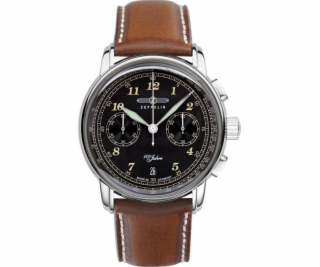 Zeppelin Pánské hodinky 100 Years 7674-3 Quartz Black (25...