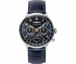 Zeppelin Hodinky LZ129 Hindenburg 7037-3 Quartz v tmavě m...
