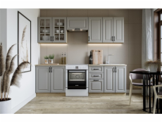 NENURODYTA_V KUCHYŇSKÁ SKŘÍŇKA ELIZABETH240 DUB/ŠEDÁ 2.4