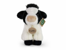 Rappa Plyšová kráva sedící 18 cm ECO-FRIENDLY