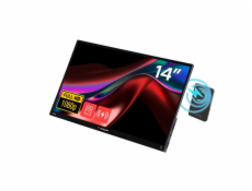 Verbatim Přenosný dotykový monitor 14  FHD LIGHT s powerbankou 5000mAh