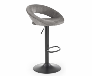 NENURODYTA_V BAROVÁ ŽIDLE H-102 ČERNÁ/ŠEDÁ 48X53X78-100