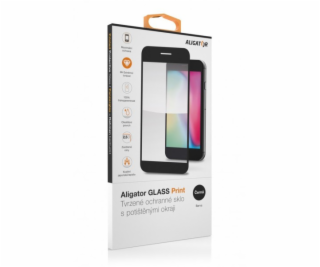 Aligator sklo GLASS PRINT Xiaomi Red Note14 4Gčer