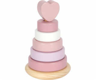 small foot Nasazování na tyč Věž růžová