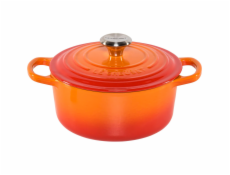 Le Creuset Signature Bräter rund 18 cm ofenrot