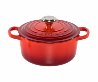 Le Creuset Signature Bräter rund 18 cm kirschrot