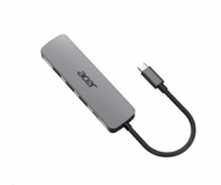 Acer 5IN1 Type- C dongle,HDMI,USB3.0,USB-C,100W PD,Dark S...