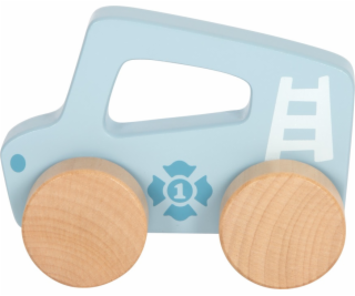 small foot Dřevěné auto na tlačení Modré