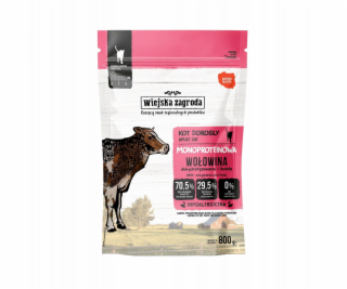 WIEJSKA ZAGRODA Monoprotein Beef - suché krmivo pro kočky...