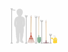 small foot Sada zahradního nářadí s konvičkou Tiny Garden