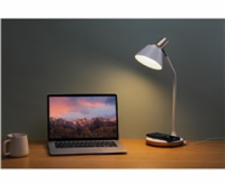 WG - Led lampička s bezdrátovým nabíjením WG Karel, bílá