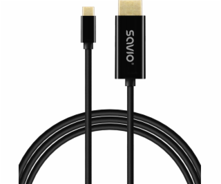 Savio Kabel USB-C na HDMI CL-190 30Hz, 1m plastový