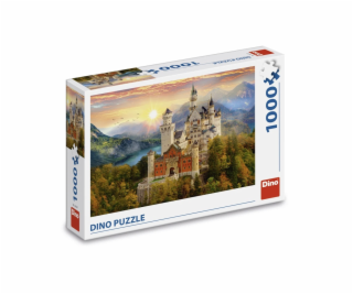 Dino Puzzle Malovaný Neuswanstein 1000 dílků