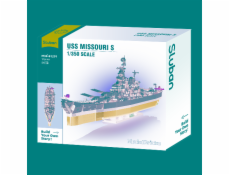 Sluban Model Bricks M38-B1291 Bitevní loď USS Missouri 1:350