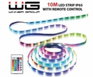 WG - LED pásek WG10, 10 metrů, s ovladačem, IP 65, se síť...